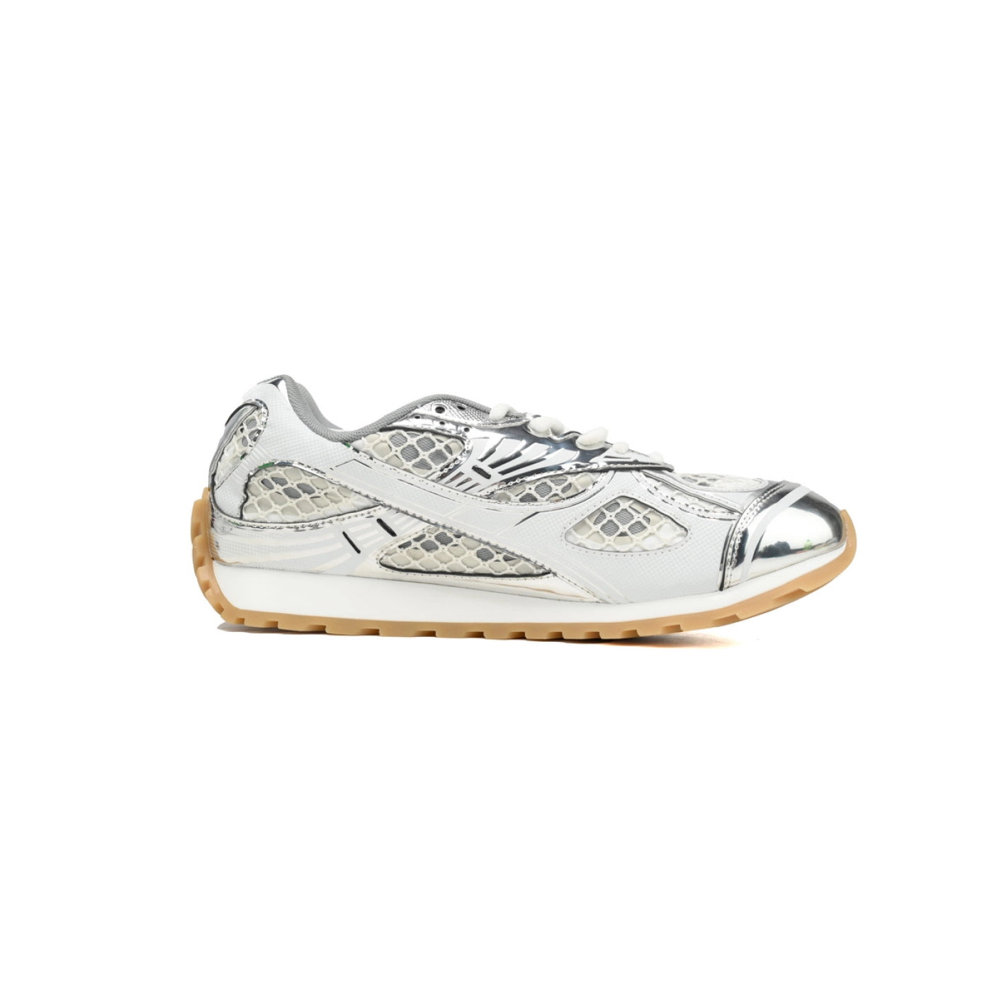 Bottega Veneta Orbit Silver