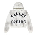 Vale Forever Classico Zip Up Hoodie 'White'
