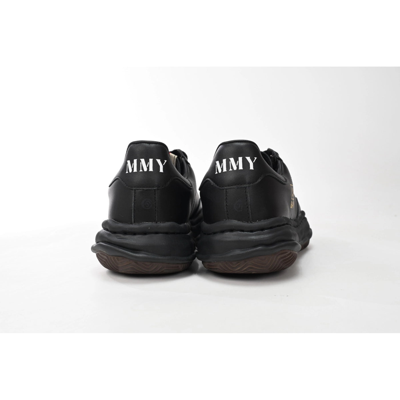 Mihara Yasuhiro All Black Gold sneakers