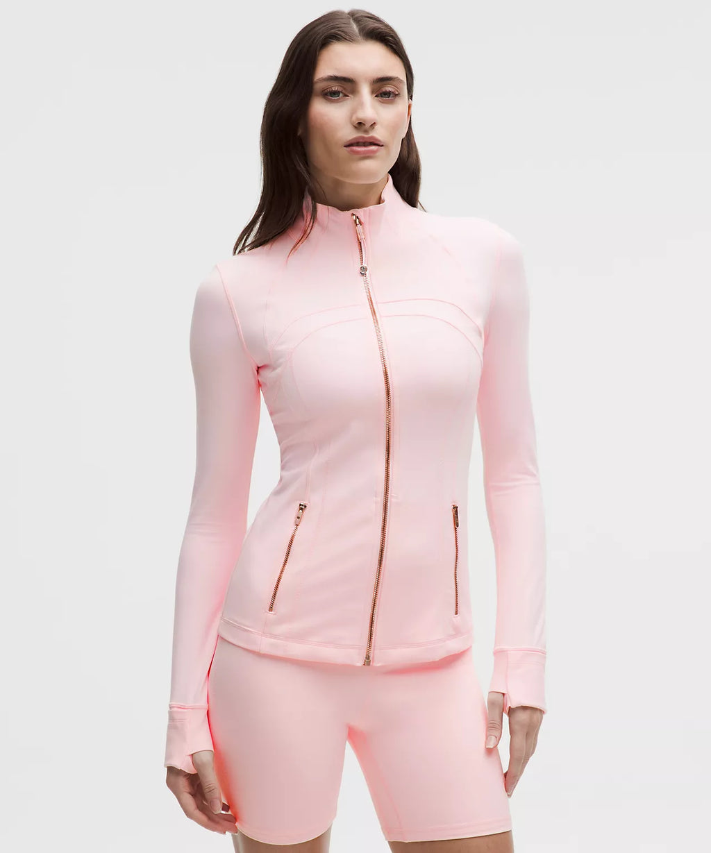 Define Jacket pink pearl rose gold