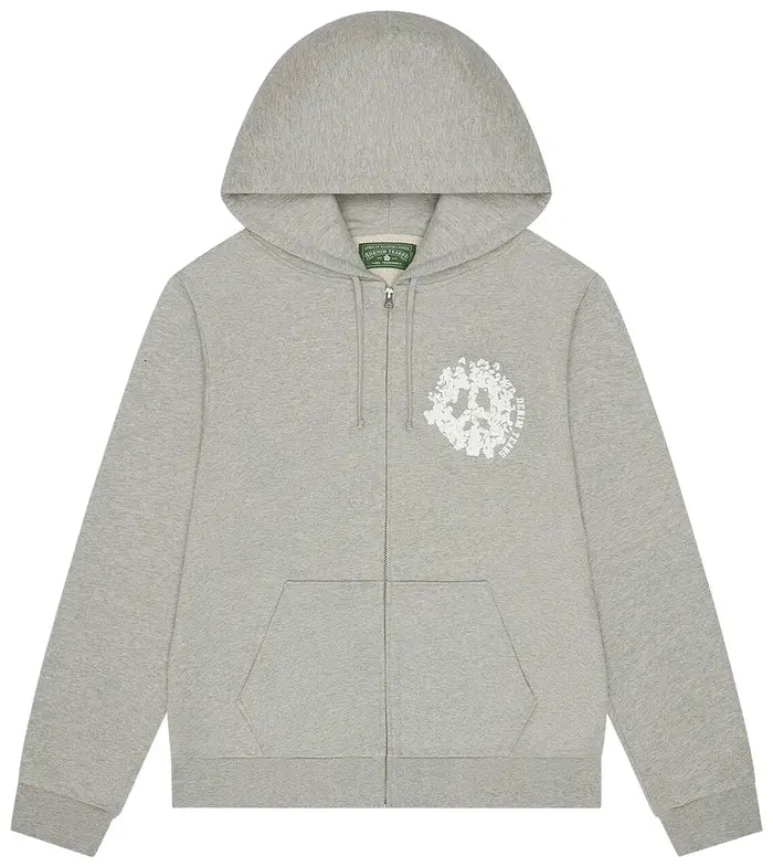 Denim Tears Denim University Zip Hoodie 'Grey'