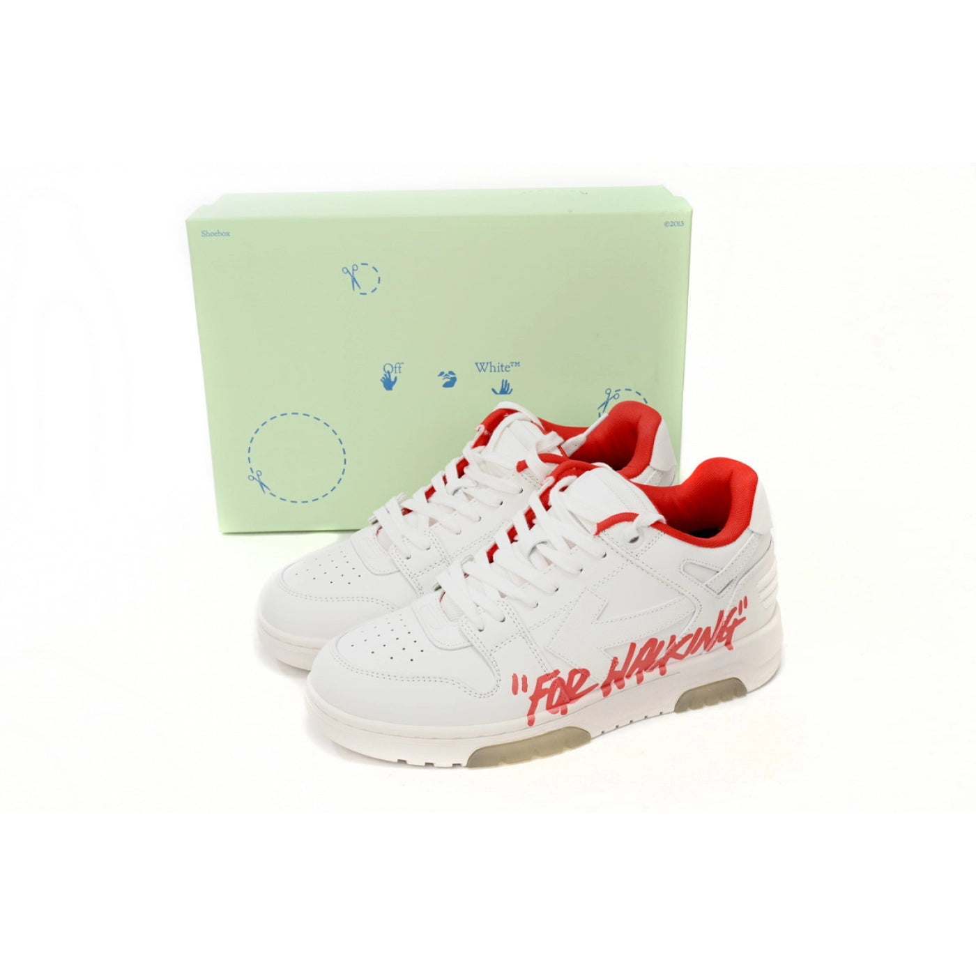 OFF-WHITE Out Of Office Rice White