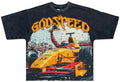 Godspeed F1 Finishline T-Shirt 'Black Wash'