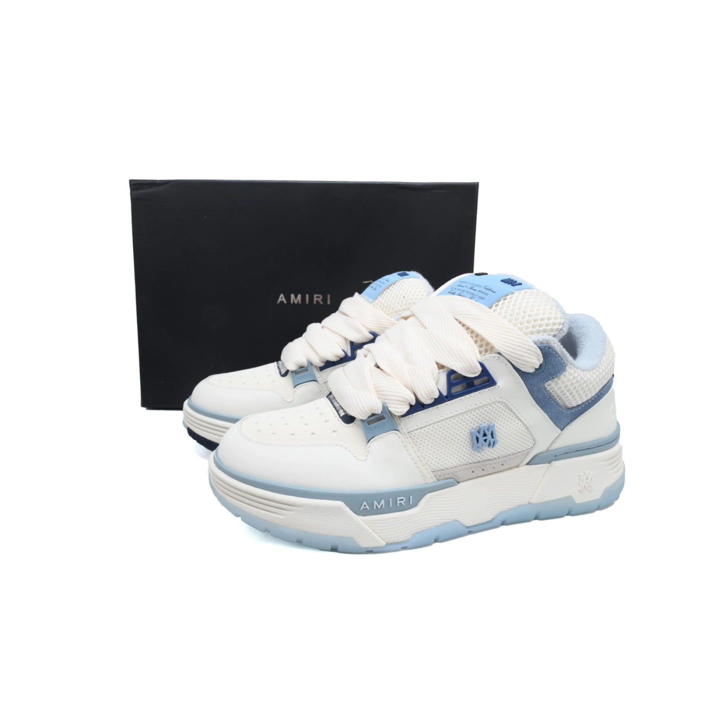 AMIRI Sneakers MA-1 Sneakers White Blue