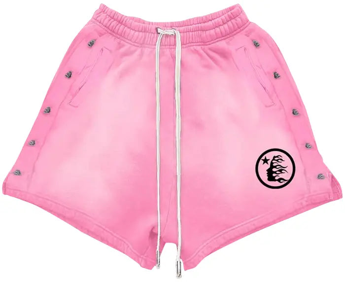 Hellstar Snap Shorts 'Pink'