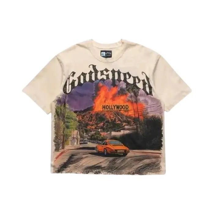 Godspeed Los Scandalous T-Shirt 'Bone'