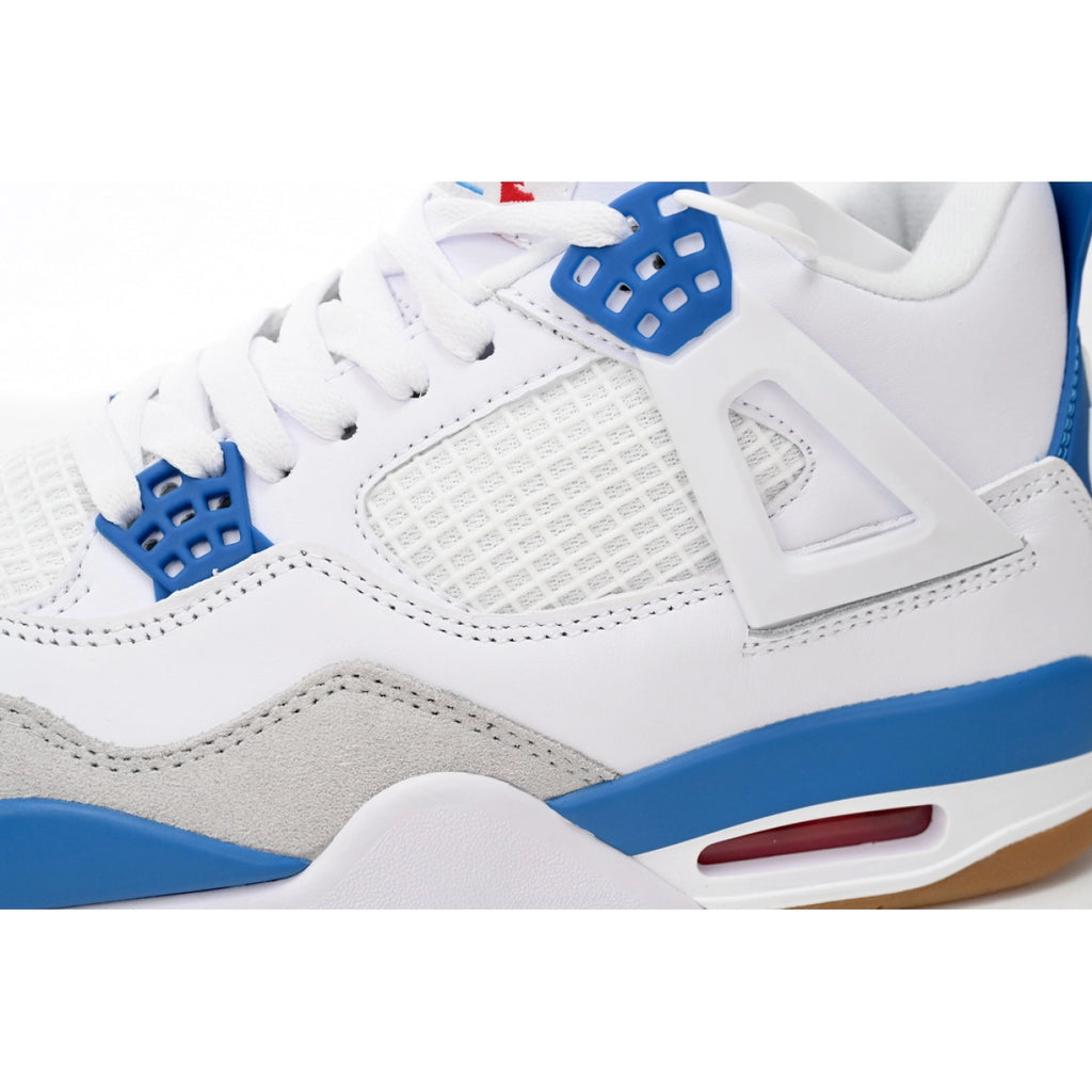 Nike SB x Air Jordan 4 White Blue
