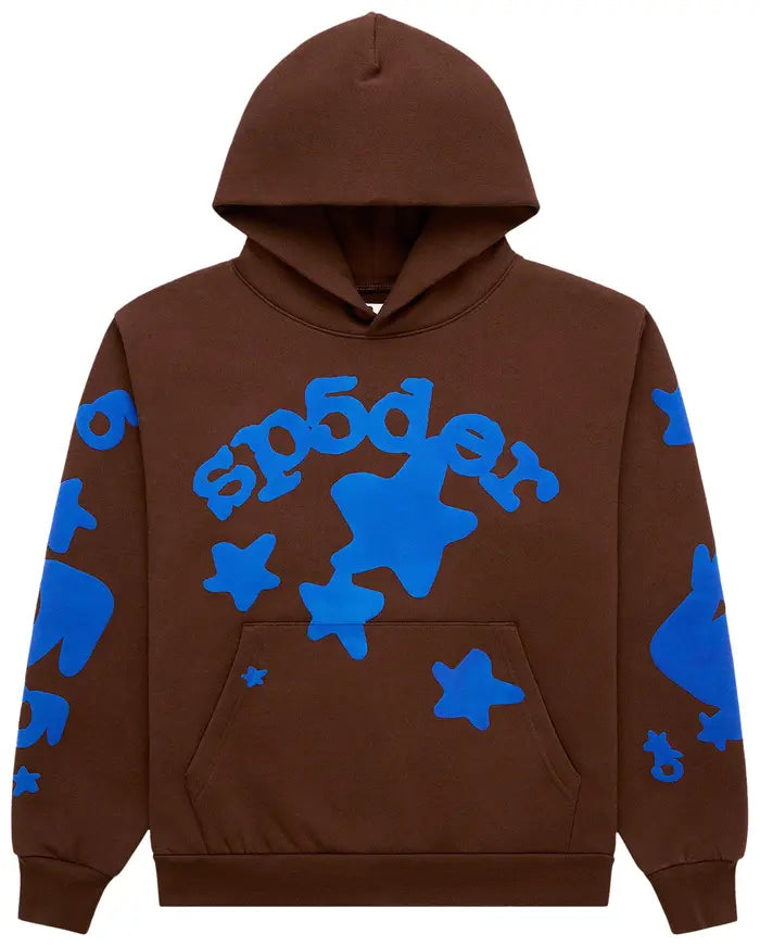 Sp5der Beluga Hoodie 'Brown'