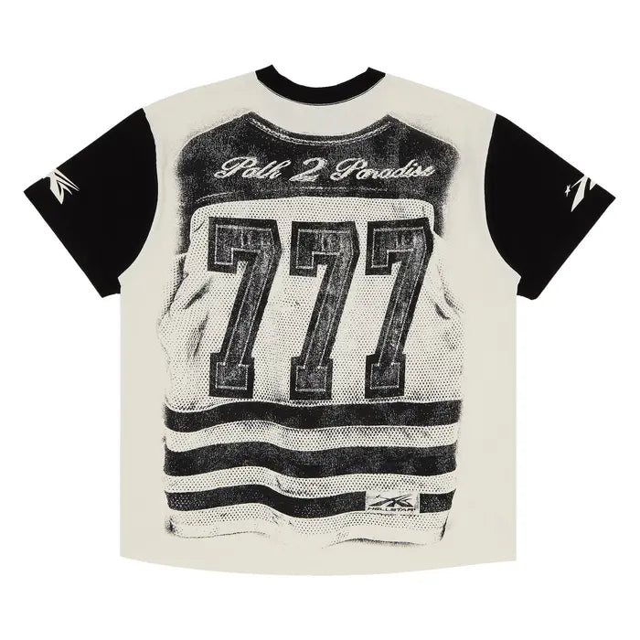 Hellstar 777 Path 2 Paradise T-Shirt 'White/Black'