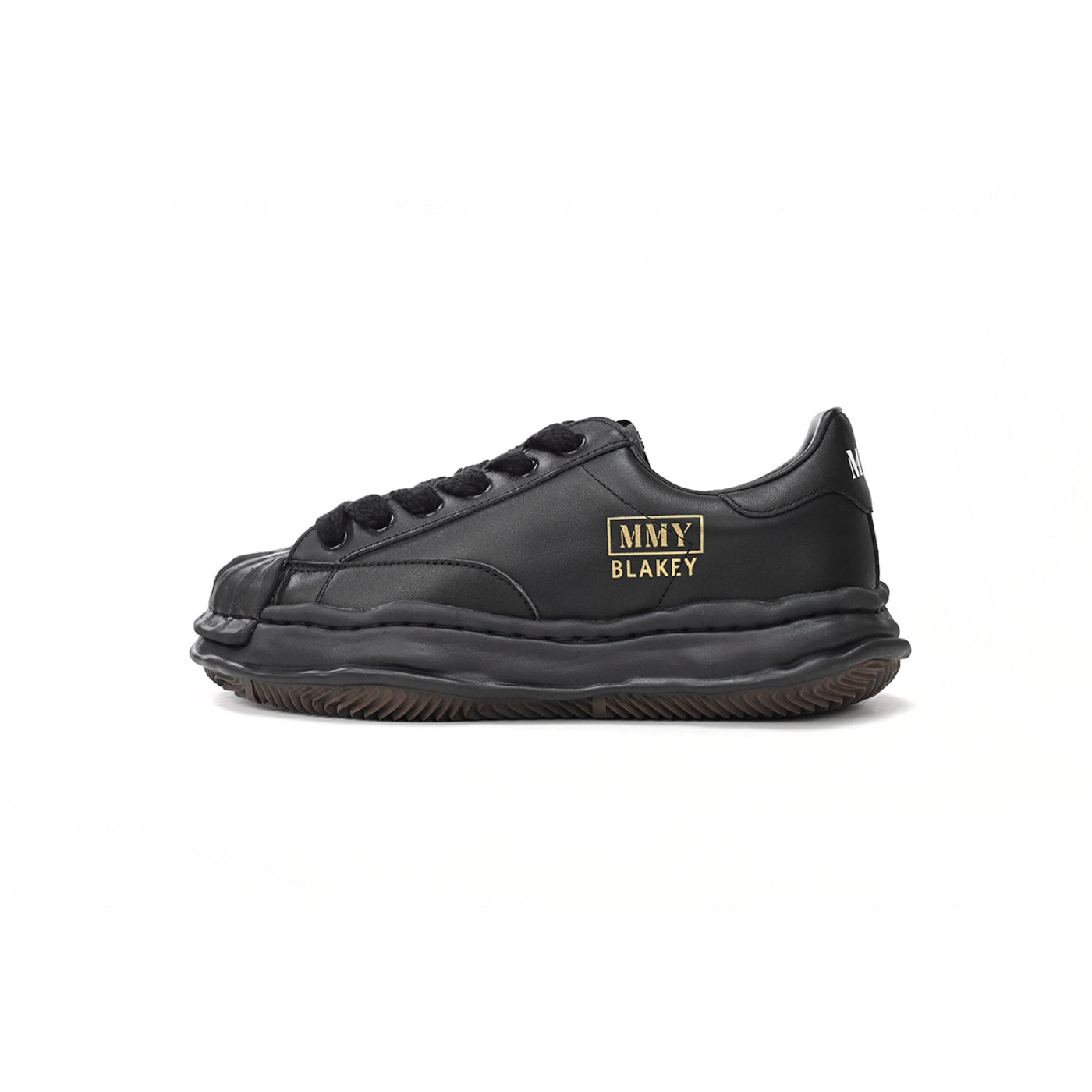 Mihara Yasuhiro All Black Gold sneakers