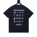 Chrome Hearts Multi-Element Collage Print Short-Sleeve T-Shirt black