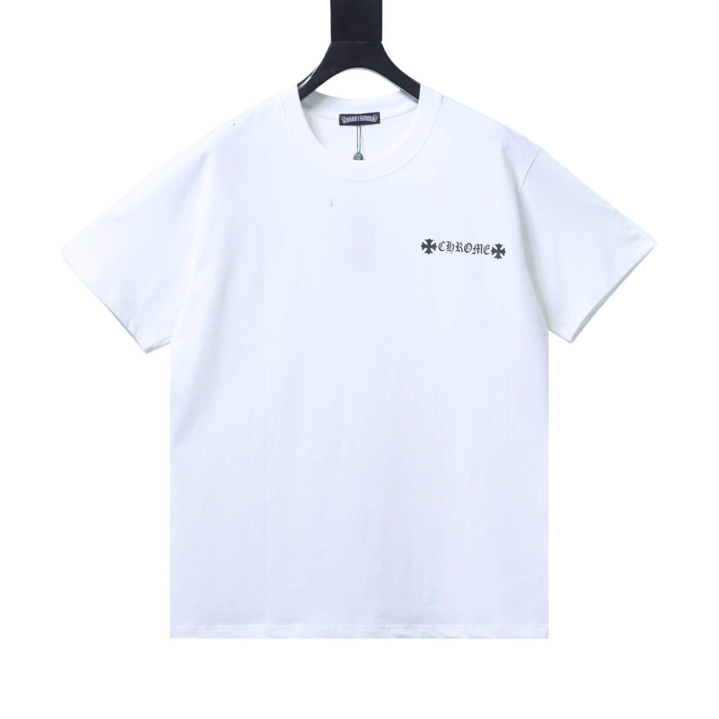 Chrome Hearts Multi-Element Collage Print Short-Sleeve T-Shirt white