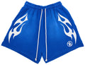 Hellstar Flame Shorts 'Blue'
