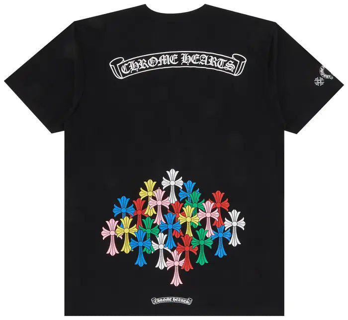 Chrome Hearts Cross T-Shirt 'Black/Multicolor'