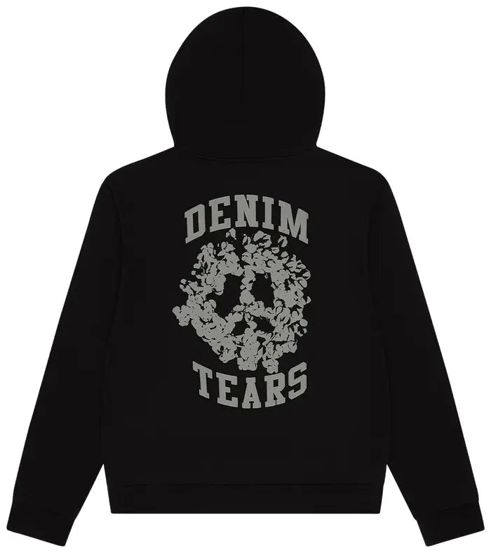 Denim Tears Denim University Zip Hoodie 'Black'
