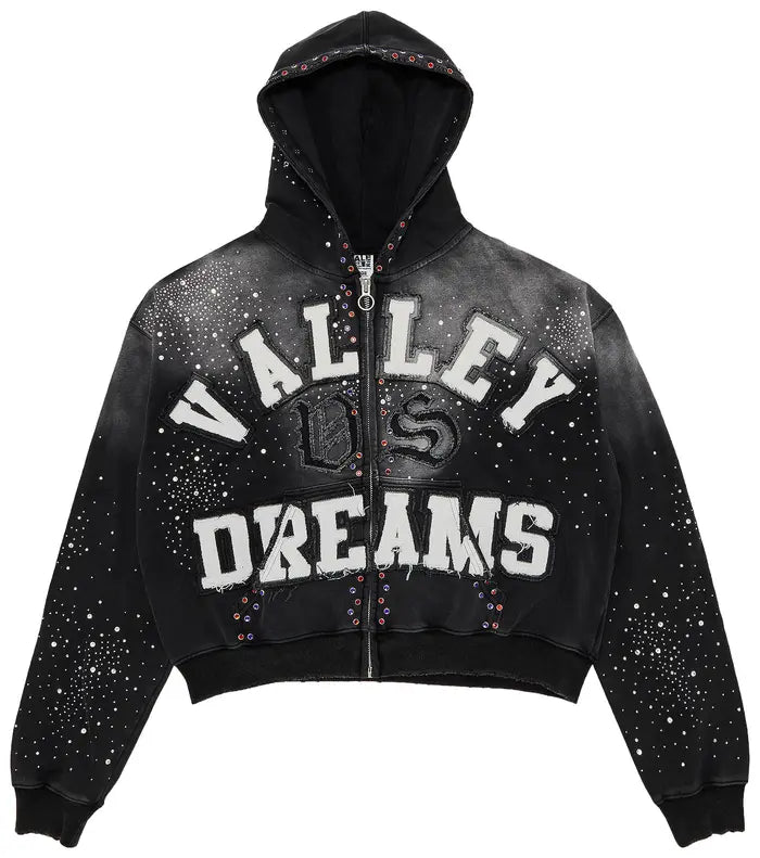 Vale Forever Classico Zip Up 'Black' hoodie