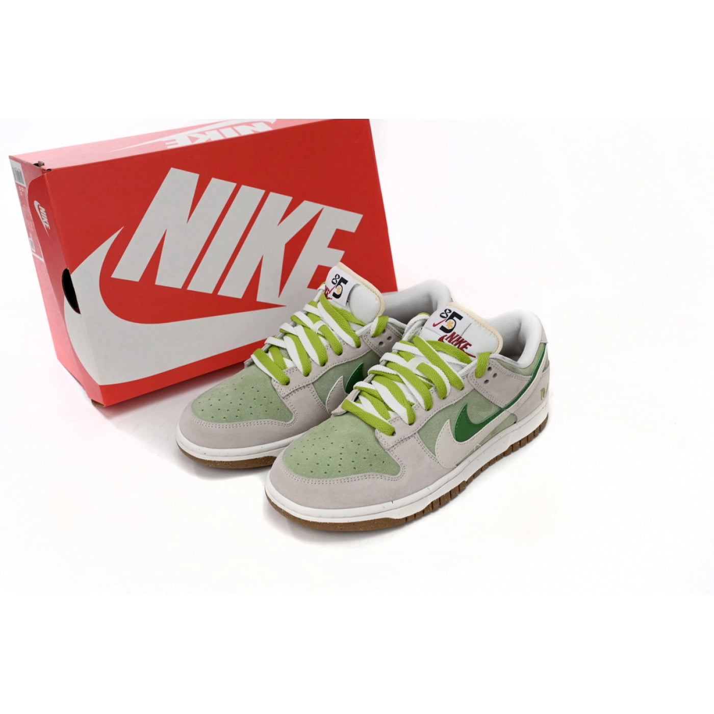 Nike SB Dunk Low "85" Gray White Green