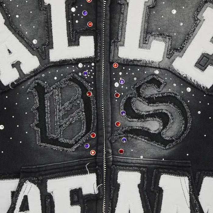 Vale Forever Classico Zip Up 'Black' hoodie