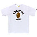 BAPE College t-shirt  'White'