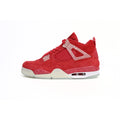 Air Jordan 4 Retro Wine red ink splashing
