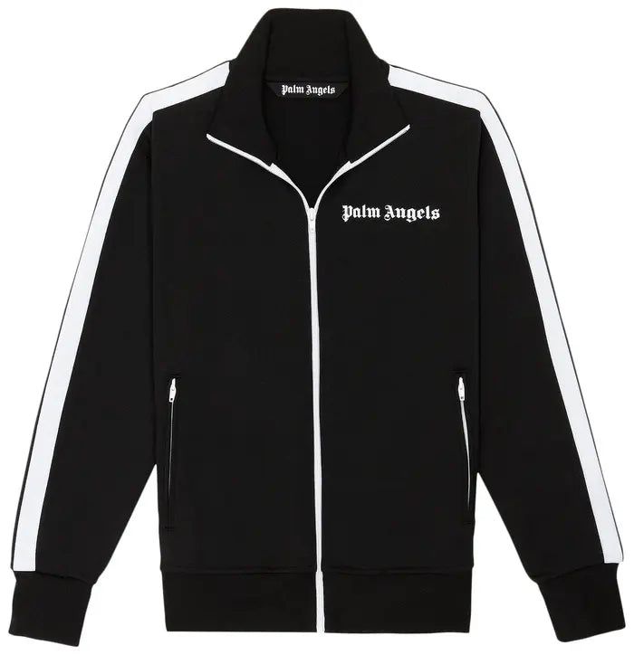 Palm Angels Classic Track Jacket 'Black/White' hoodie