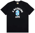 BAPE ABC Camo College Tee 'Black Blue'