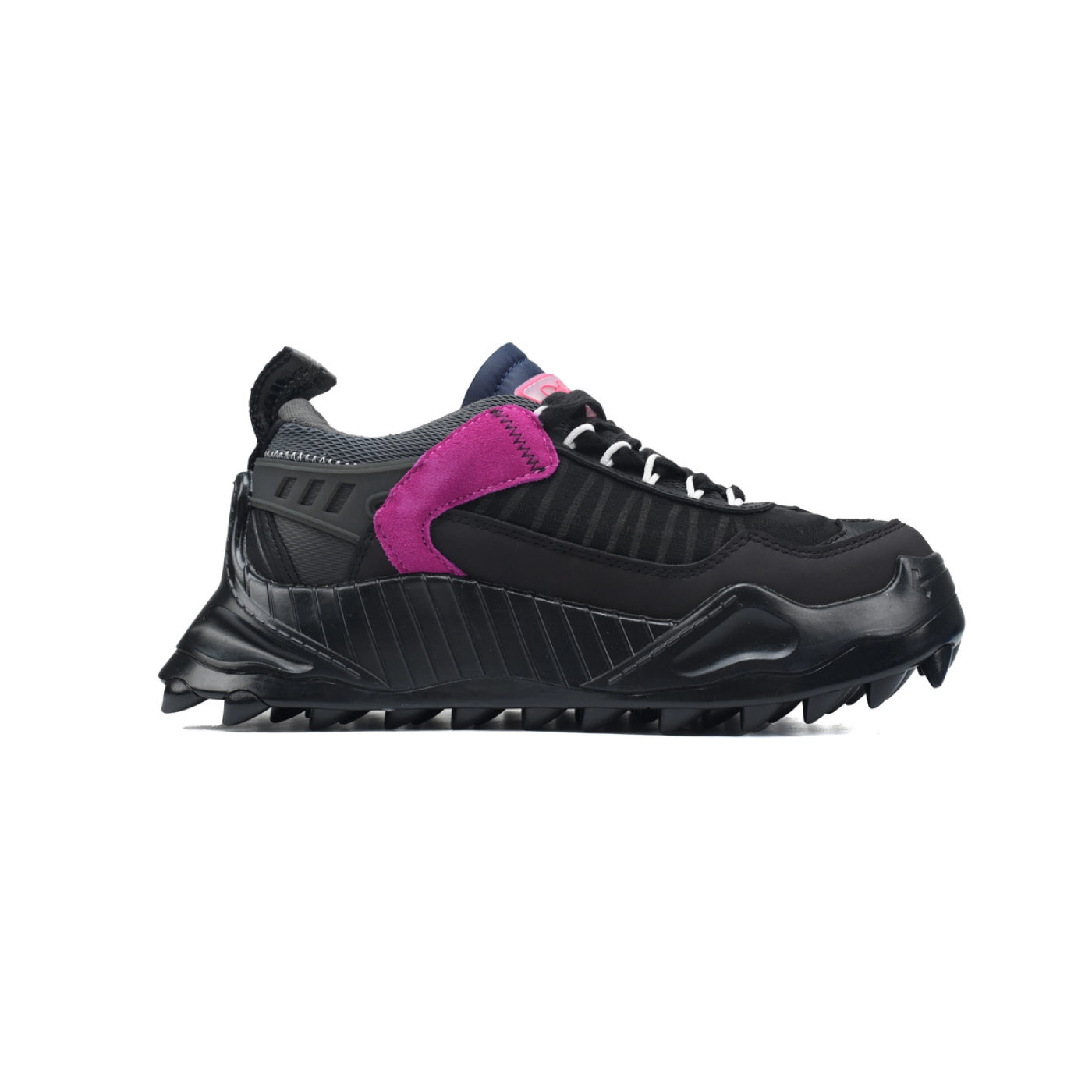 OFF-WHITE Out Of Black Glossy Surface sneakers