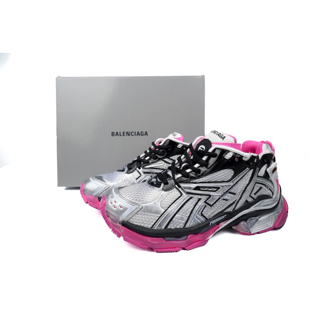 Balenciaga Runner Silver Red