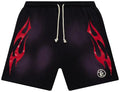 Hellstar Flame Shorts 'Purple'