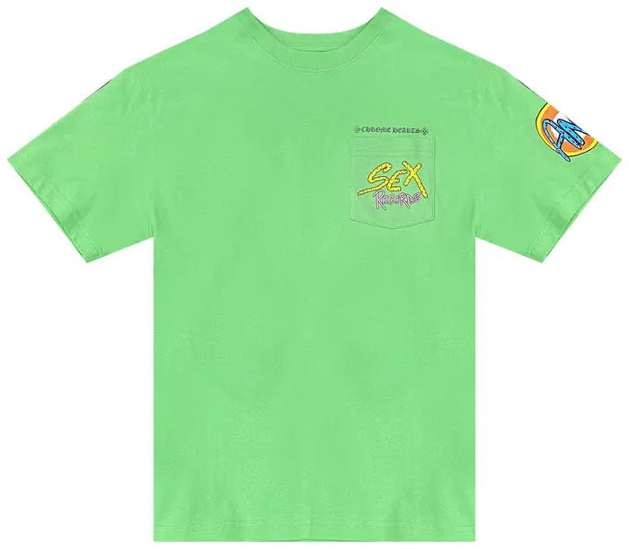 Chrome Hearts x Matty Boy Sex Records T-Shirt 'Green'