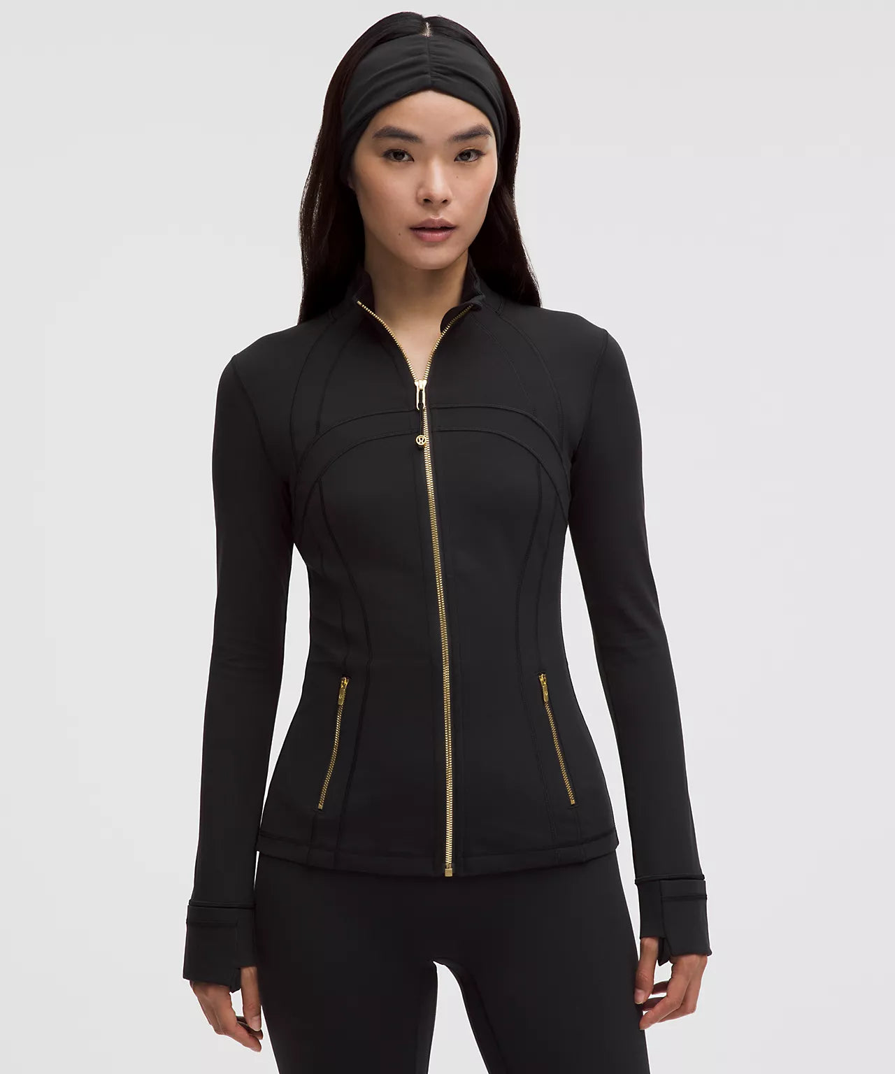 Define Jacket Nulu black gold