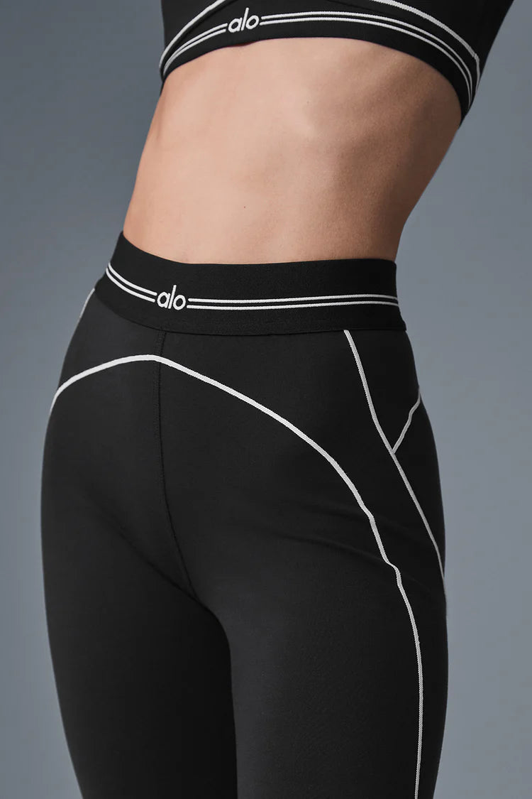 Airbrush High-Waist Heart Throb Legging black and white SETS