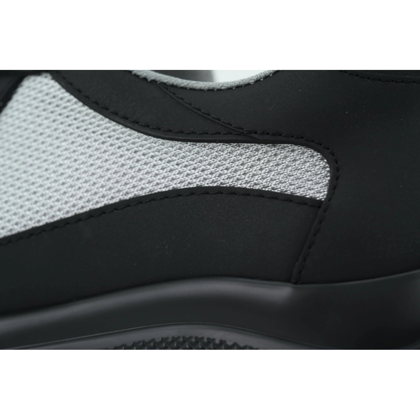 Prada Sneakers Rubber Carbon Black