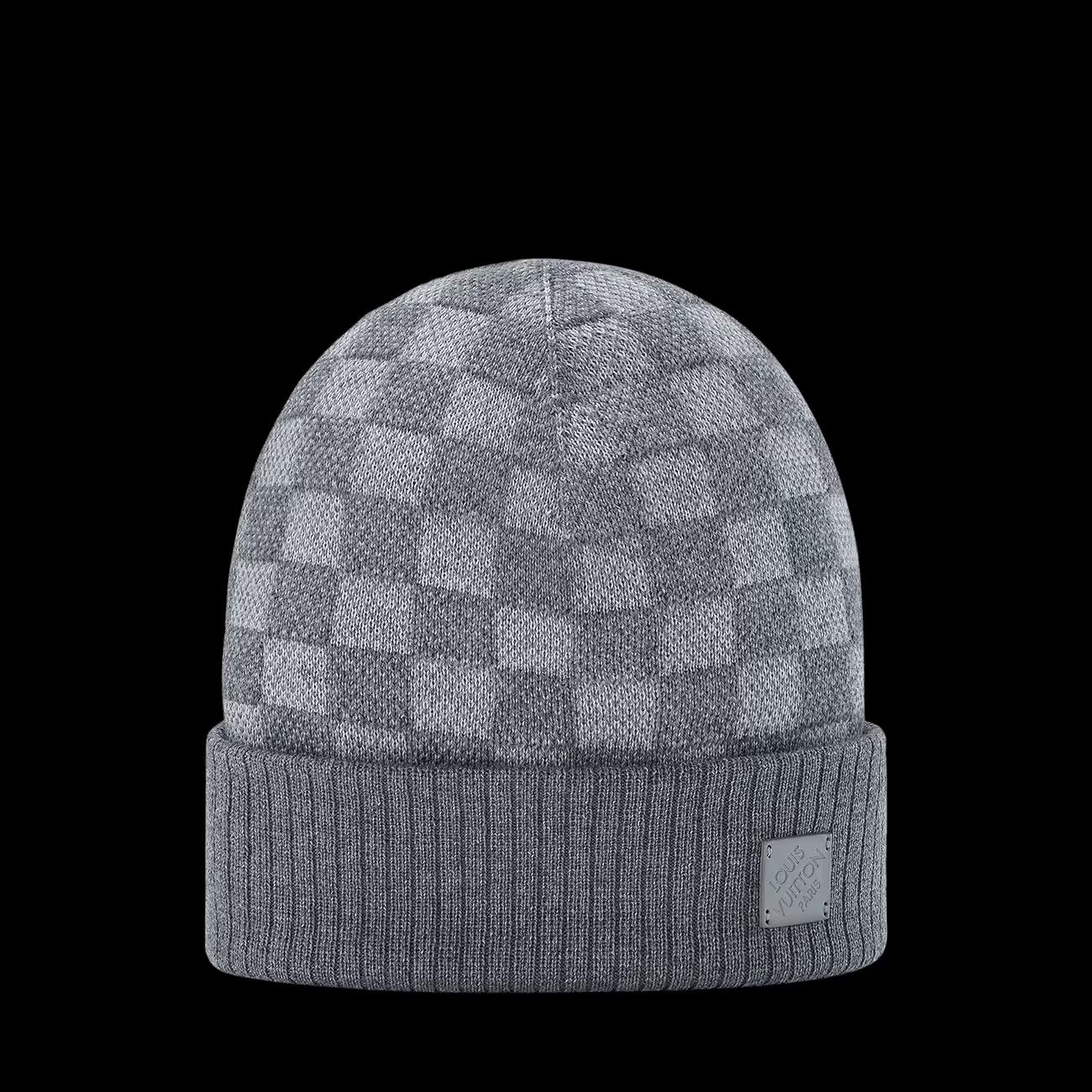 Néo Petit Damier Beanie light grey