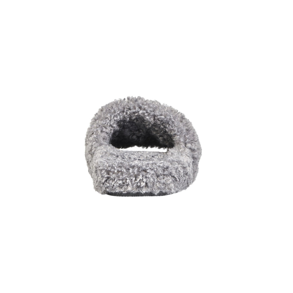 Balenciaga Furry Slide Grey