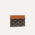 Saint-Sulpice Card Wallet black and tan