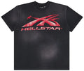 Hellstar Gel Sport Logo T-Shirt 'Black/Red'