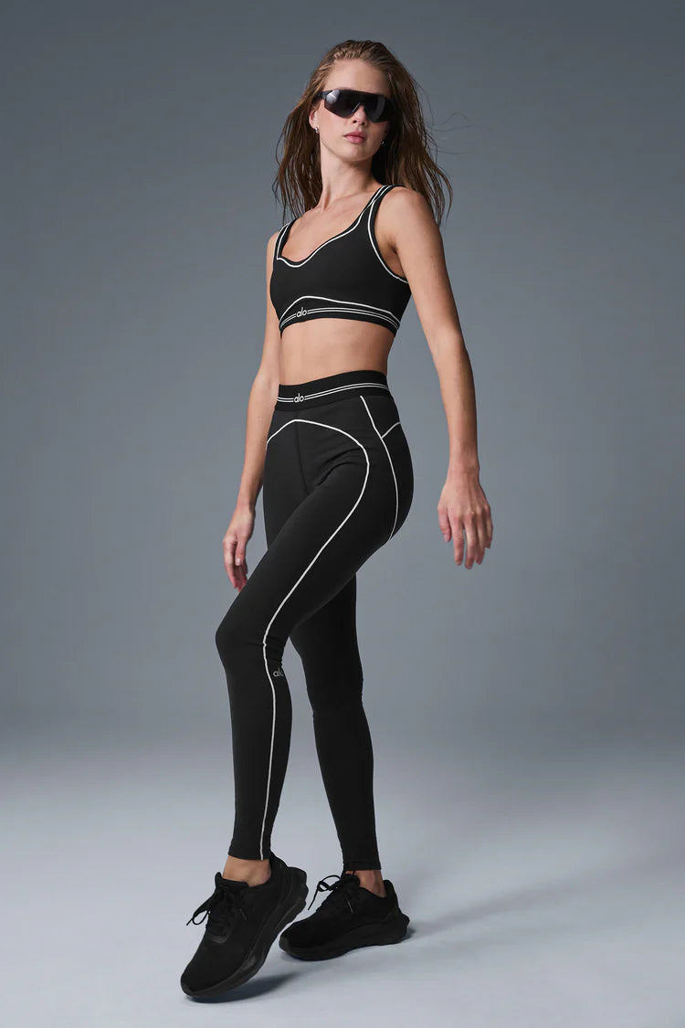 Airbrush High-Waist Heart Throb Legging black and white SETS