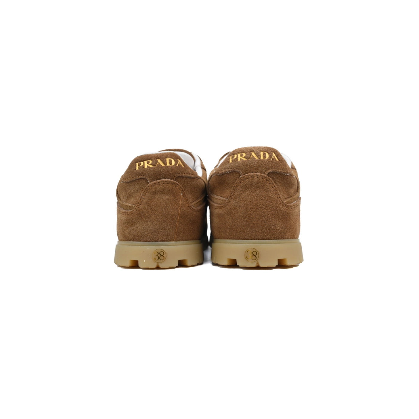 Prada Trail Suede Sneakers Brown