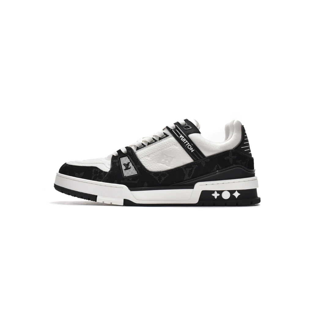 Louis Vuitton Trainer Black And White