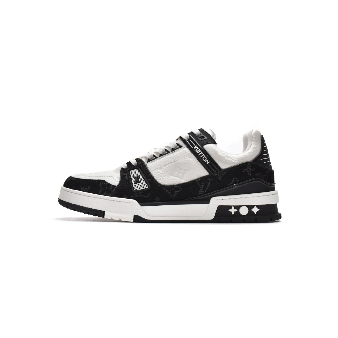 Louis Vuitton Trainer Black And White