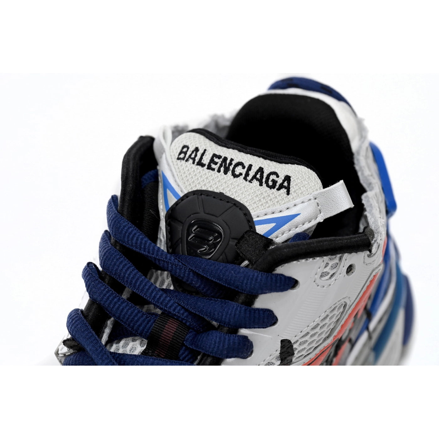 Balenciaga Runner White And Blue Printing