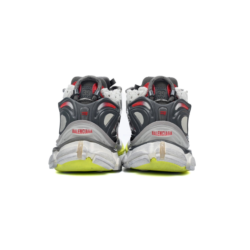 Balenciaga Runner White Black and Red