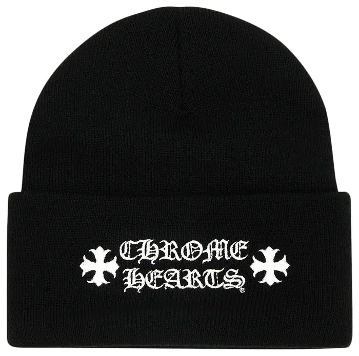Chrome Hearts Logo Beanie 'Black