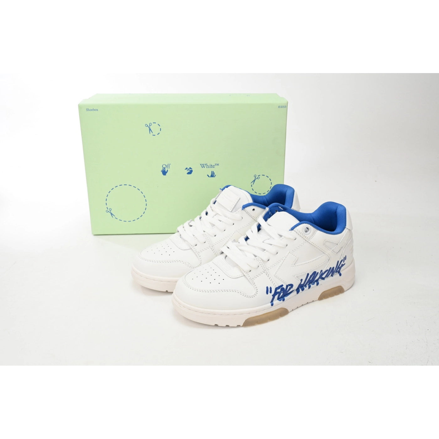 OFF-WHITE Out Of Beige Blue