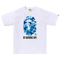 BAPE ABC Camo By Bathing Ape Tee 'White Blue'